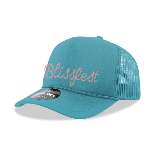 Hats-Blissfest Chainstitch Trucker