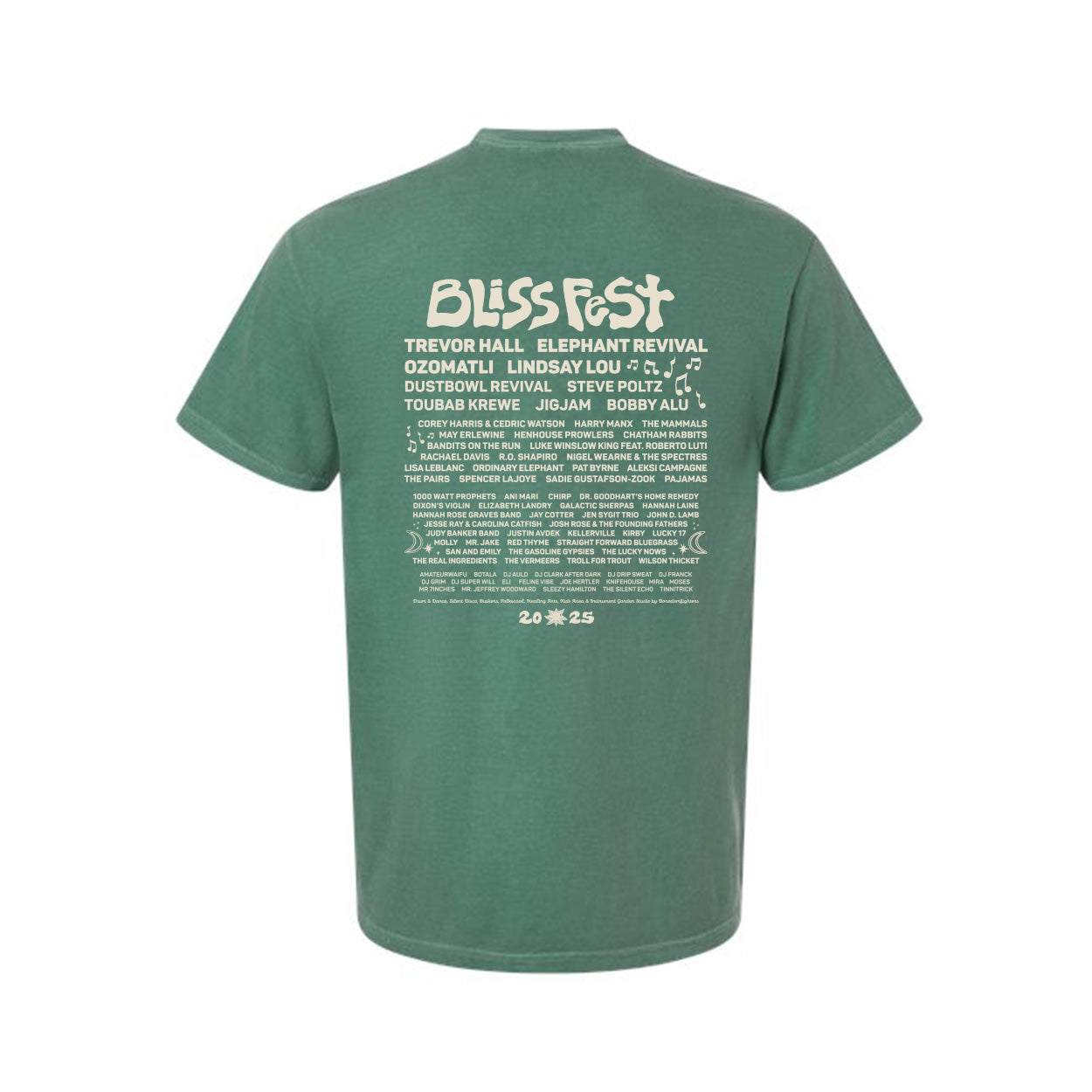 2025 Lineup TShirt