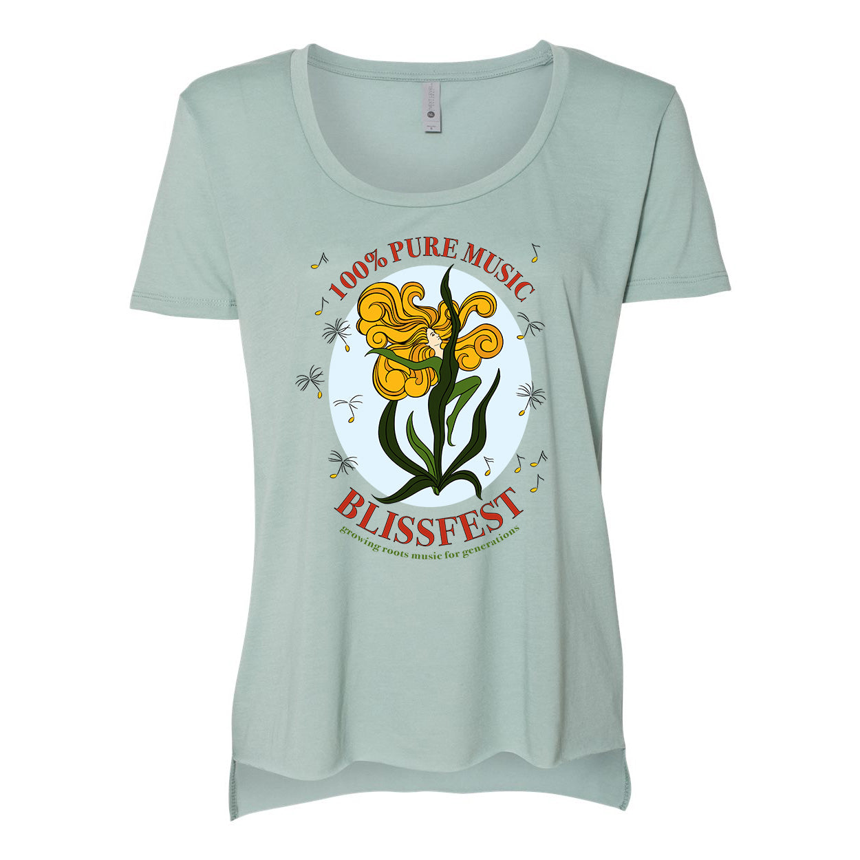 2005 Logo Womens Scoop Neck TShirt