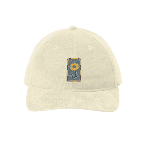 Hats-Mainstage Flower Light Corduroy