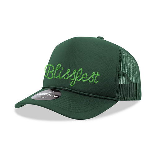 Hats-Blissfest Chainstitch Trucker